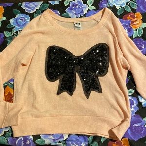 Pink long sleeve shirt